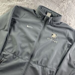 Army Black Knights Jacket Womens Extra Large Gray Nike Therma Fit Coat Swoosh